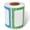 1 Roll, variant on 1 Roll Colorful Name Tags, Colors Plain Name tag Labels with Perforated Line for Office Home Kitchen Refrigerator