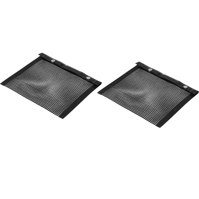 Bolsa para hornear barbacoa, bolsa de malla para parrilla de 2 uds, bolsa para asar antiadherente, bolsa de malla para parrilla, calidad superior