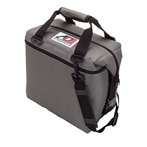 Ao Coolers Ao12ch 12 can Canvas Cooler charcoal Walmart Walmart