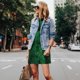 thumbnail image 4 of Easygdp Green Leave Fern para Vestido Transpirable de Mujer, Vestido Suelto de Manga Corta con Pliegues y Bolsillos para el Verano, 4 of 7