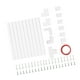 thumbnail image 5 of Kit de canaletas de pared para cubrir cables, organizador de cables, ignífugo, para el hogar Estilo A, 5 of 9