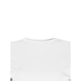 thumbnail image 4 of Caoirhny Women's Ribbed Tops Slim Fit Round Neck Short Sleeve Stretchy Solid Color Basic T-Shirts for Summer, 4 of 7