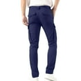 thumbnail image 6 of Dolkfu Pants Men's Cargo Slim Fit Blue Work Pants Straight Leg Outdoor Relaxed Fit Trousers for Man,XL, 6 of 6