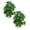 Green 2 Pcs, variant on Artificial Monstera,Habitat Accessories for Reptile Plants,Terrarium Fake Plants for Gecko and Ball Python,Decorative Faux Monstera Suitable for Potted Plants,Vases,and Hanging Baskets,Green 1 Pc
