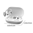 thumbnail image 3 of Oggfader Wireless Earbuds Bluetooth 5.4 Wireless Earphones Ear Mounted Comfortable To Wear Directional Sound Transmission Stereo Sound Effect Long Battery Life Bluetooth Earphones White, 3 of 7