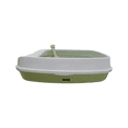 thumbnail image 3 of Arenero Grande para Gato + Pala Belug, Verde con Blanco, 3 of 5