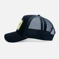 thumbnail image 2 of John Hatter & Co Mens Mesh Snapback Classic Trucker Hat We Rob Banks Black OS, 2 of 3