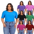 thumbnail image 2 of Blusa Blusa Tallas Grandes Manga Princesa Bufante Suelta Mujer Deng Xun unisex, 2 of 2