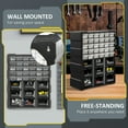 thumbnail image 4 of DURHAND 39 Drawer Plastic Parts Storage Hardware and Craft Cabinet Black, 4 of 9