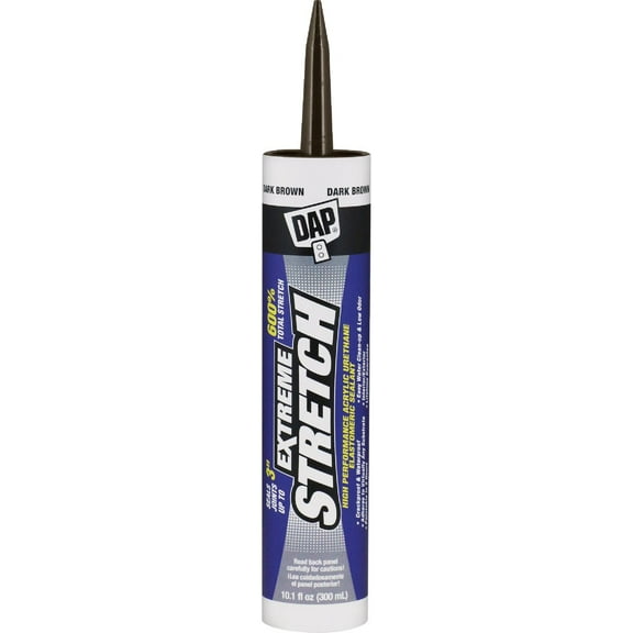 DAP 100263 10.1 oz Extreme Stretch Sealant, Dark Brown