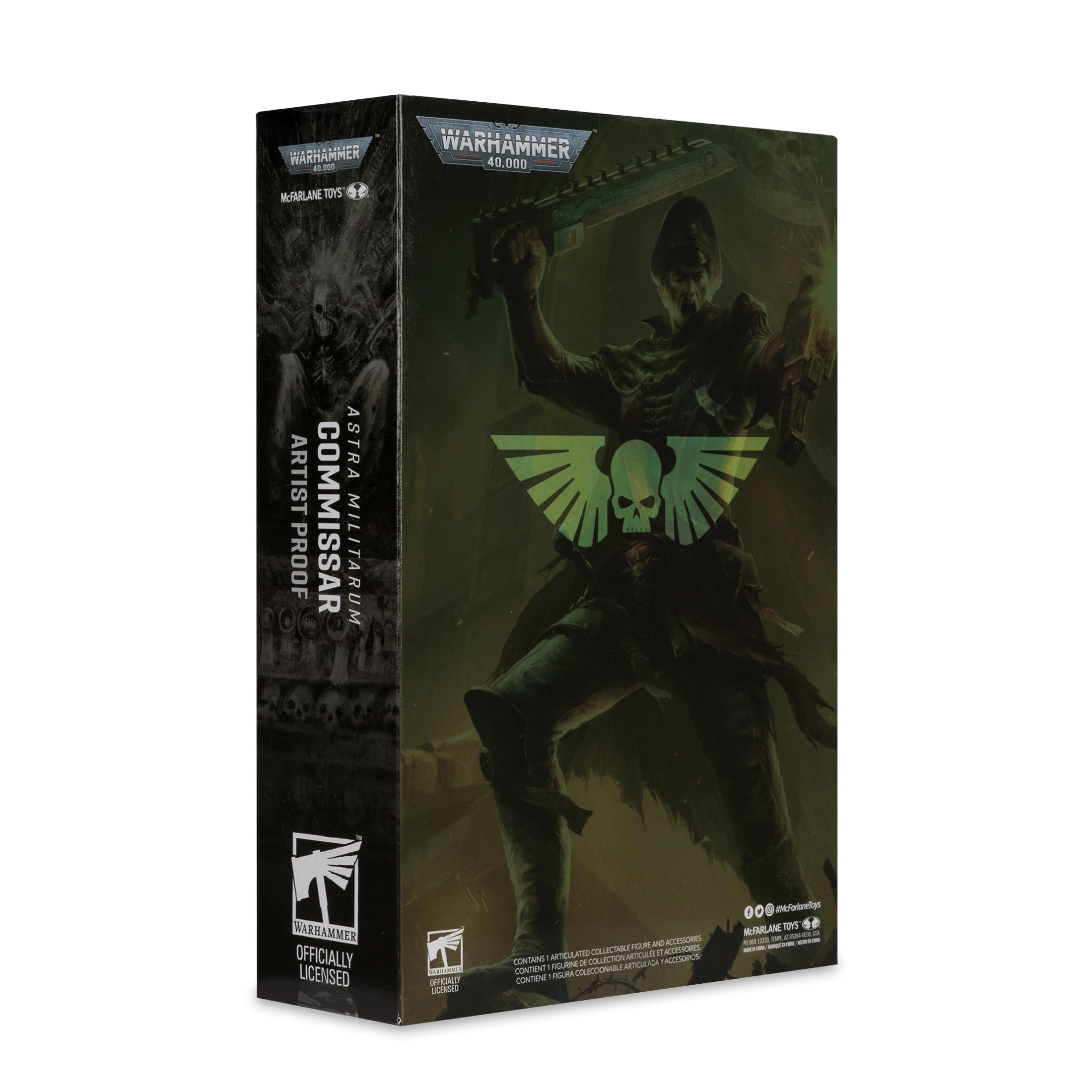 Commissar: Astra Militarum Artist Proof (Warhammer 40,000) 7" Figure - McFarlane Toys