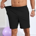 thumbnail image 2 of QDG Mens Athletic Running Shorts Quick Dry Shorts Lightweight Sports Gym Basketball 7inch Hiking Tennis Black L, 2 of 10