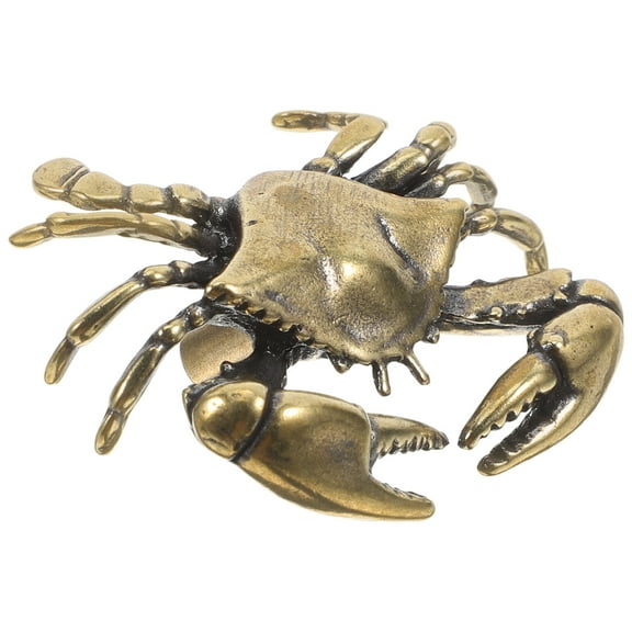 Raindrops Drawer Handle Crab Shape Unique Cabinet Handles Brass Multi 1Pack