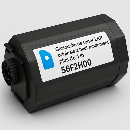 Triplenet Pricing Cartouche de Toner Laser Noire Originale à Rendement Élevé LRP Pour Imprimantes – Grande Capacité, Performance Professionnelle, Plus de 1 lb 56F2H00