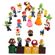 thumbnail image 4 of Figuras Super Mario Bross, Luigi, Mario, Juguetes Niños 23 piezas, Multicolor, 4 of 5