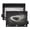 Black Hole, variant on Hammerhead Sharks Swimming 2 Pack Pencil Pouch for 3 Ring Binder Smooth Zipper Folders with Pockets Clear Window Pencil Case