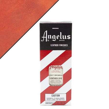 UPC: 0086366500224 | Angelus® Leather Dye 3 oz. Light Brown A