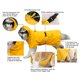 thumbnail image 5 of Revestir de perros con capucha transparente chaqueta de lluvia poncho para perros medios pequeños, 5 of 7