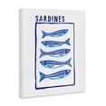 thumbnail image 2 of Stupell Industries Rustic Lodge Blocked Sardines Pattern Canvas Art, 16 x 20, by Amanda Greenwood, 2 of 8