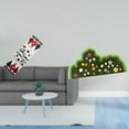 thumbnail image 2 of Camino de mesa navideño,Camino de mesa navideño de temporada para cocina de invierno,Alfombra de piso,Alfombra de piso irregular,suave y moderna.,Alfombra de flores y plantas para la mesita, 2 of 8