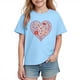 thumbnail image 3 of TaTaai School Season Cute Print Short Sleeve T-Shirt, Valentine's Day Casual Top, Unisex All Season Graphic Tee Gift, 3 of 8
