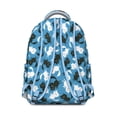 thumbnail image 3 of Geometric Cat Pattern Student School Backpack with Abstract Cat Art and Minimalist Cat Design Artistic Watercolor Print Book Bag, 3 of 4