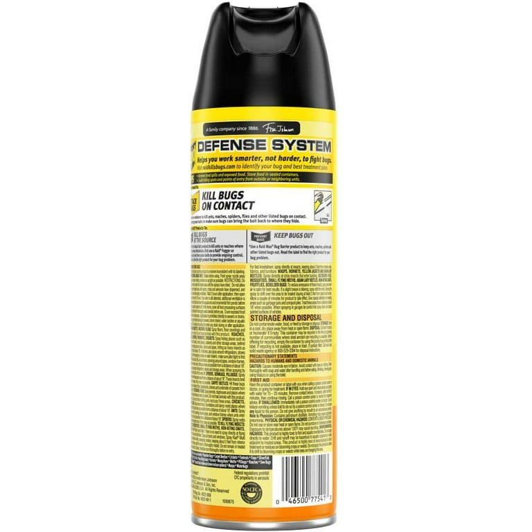 Raid Multi Insect Killer, Orange Breeze, 15 oz (Pack of 12)