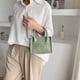 thumbnail image 1 of Bolso de hombro de piel de cocodrilo Vintage, Bolso cruzado pequeño puro para mujer, 1 of 5