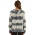 thumbnail image 3 of Just Love Women's Loop Terry Tie Dye Hoodie (Tie Dye Navy Cream, 3X), 3 of 4
