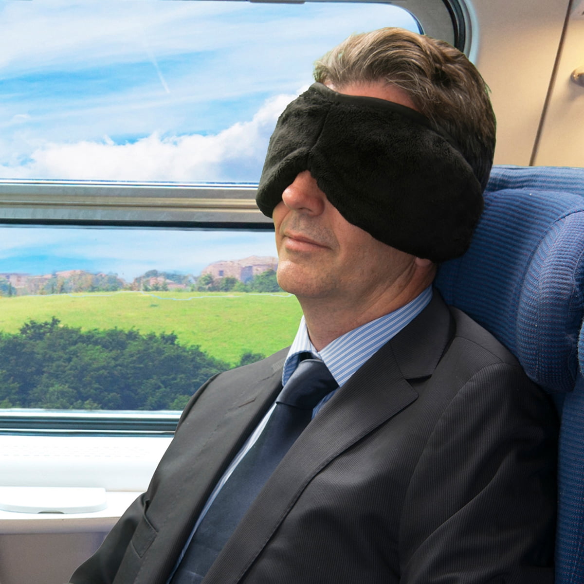 Total Sleep Mask System- Black