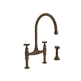 thumbnail image 1 of Rohl U4718 Perrin and Rowe High-Arc Bridge Kitchen Faucet, Available in Various Colors, 1 of 1