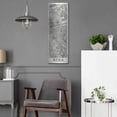 thumbnail image 5 of Luxe Metal Art 'Roma Map Panel on Wood' by Wild Apple Portfolio, Metal Wall Art, 12"x36", 5 of 9