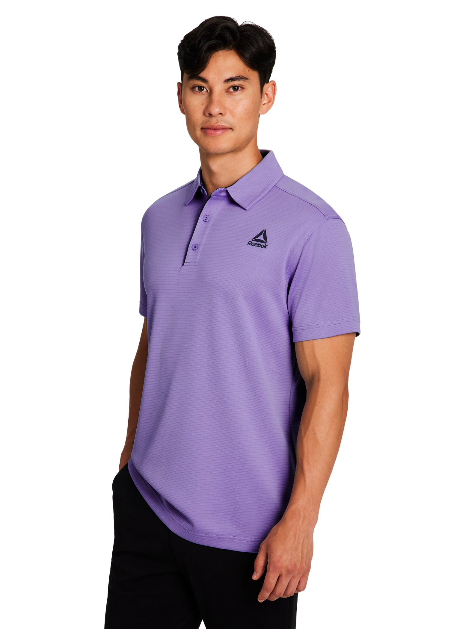 Reebok Men's and Big Men's Performance Polo Shirt, Sizes XS-5XL