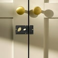 thumbnail image 2 of Miangastore 1 Set Vintage Spring Door Lock Old Door Replacement Anti-theft Lock for Home Security, 2 of 8