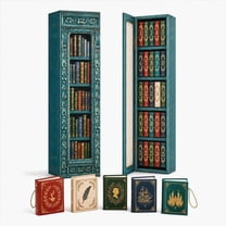 2026 Book Advent Calendar , 24 Mini Book Ornaments, Reusable Holiday ...