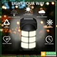 thumbnail image 4 of GreenLighting Marina Solar Post Cap Lights - 4x4 Post Caps Solar Lights for Wood Posts - Outdoor LED Solar Deck Post Lights - Fence Post Lights Solar Powered, 4 of 6