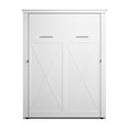 thumbnail image 2 of Bestar Key West 69W Queen Murphy Bed - Engineered Wood in White, 2 of 12