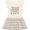 Natural with Stripes, variant on Inktastic Nonna and Nonno Love Me Girls Toddler Dress