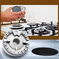 thumbnail image 4 of 8X Universal Burner Crown Flame Cap Oven Cooker Hob Gas for CDA,Flame Burner Cap Crown Fits All Between Sizes Flat, 4 of 5