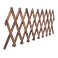 thumbnail image 4 of OULII Landscape Border Fence Brown Plastic Decorative 1Set for Yard Decor, 4 of 8
