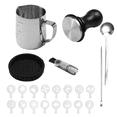 thumbnail image 2 of Coffee Tamper Set, Espresso Accessories Kit, with Espresso Tamper 51mm, Coffee Stirrer,1 * Espresso tools kit, 2 of 9