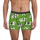 thumbnail image 1 of Fotbe Cows With Calfs Green Calzoncillos Tipo Boxer con Bolsa de Soporte Total para Hombre, X-Temp Fresco, Transpirable y de Secado Rápido-Small, 1 of 5