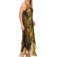 thumbnail image 3 of Sakkas Starlight Caftan Tank Dress / Cover Up - Army Green - One Size, 3 of 5
