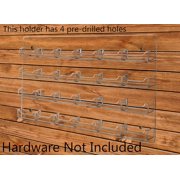 Business Card Holder, 48 Pockets, Wall Mount, 0.75-Inch Deep Pockets (Clear Acrylic) (BCCLWM48)