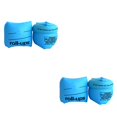 thumbnail image 4 of Yuarrent 2 uds anillos de brazo de PVC inflable mangas de brazo de natación bandas espesar adultos niños anillos de brazo de natación Azul 2piezas, 4 of 6
