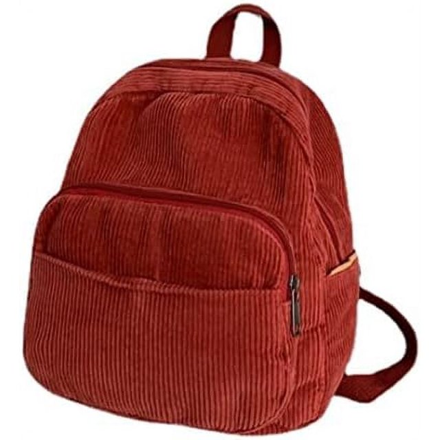 Mini Backpack Purse for Women Small Size Corduroy Aesthetic Backpack Small Backpack Purse Cute Mini Backpacks