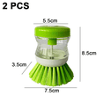 thumbnail image 2 of Cepillo para platos con dispensador de jabón para platos, ollas, cacerolas, fregadero de cocina, fregado para platos, cacerolas, limpieza del fregadero, 2 of 5