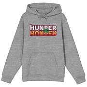 Hunter X Hunter Logo Men's Athletic Heather Sweatshirt-Large
