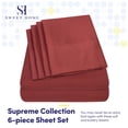 thumbnail image 2 of Sábanas Sweet Home Collection 1500 Supreme Cal King, 2 of 7
