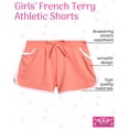 thumbnail image 3 of Real Love Girls Active Shorts French Terry Athletic Gym Dolphin Shorts 6 Pack, 3 of 7
